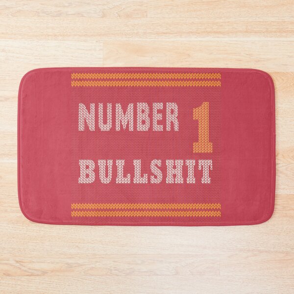 Item preview, Number one bullshit FUNNY design designed and sold by OUSS  SQUARE⭐⭐⭐⭐⭐.
