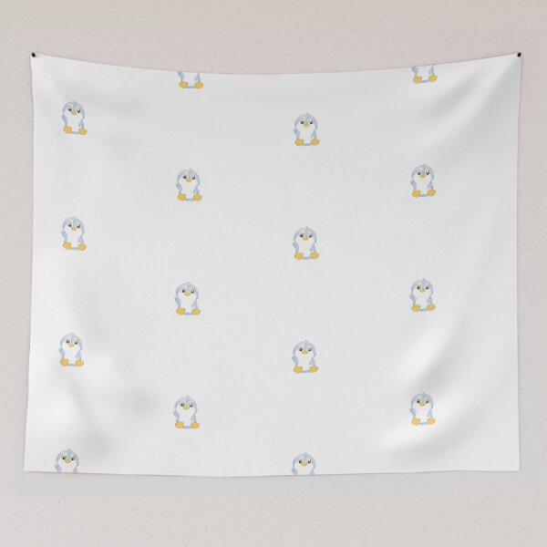 Item preview, Waving Penguin Doodle designed and sold by arterburnandco.
