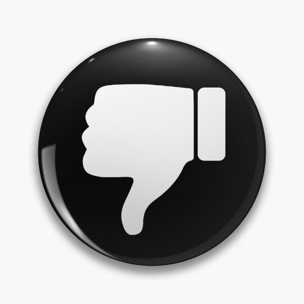 Item preview, Copy of Thumbs Down Thumb Boo - White designed and sold by IfDesignGroup.
