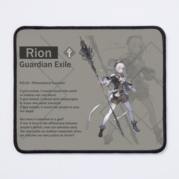 Item preview, Rion - Guardian Exile (Nier Reincarnation) designed and sold by VelvetZone.