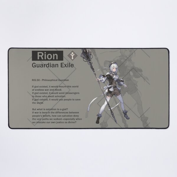 Item preview, Rion - Guardian Exile (Nier Reincarnation) designed and sold by VelvetZone.