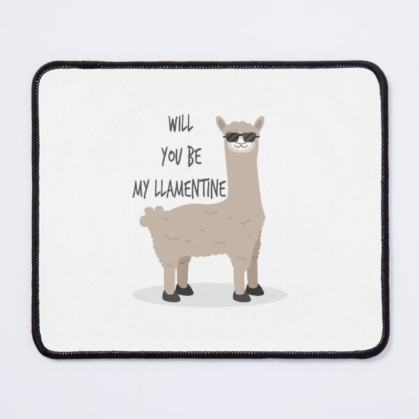 Item preview, Will You Be My Llamentine designed and sold by MqHStore.