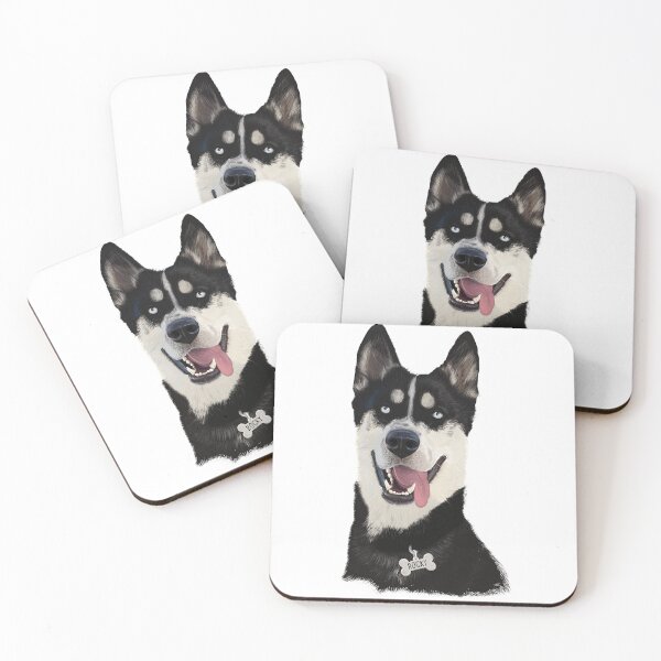 Item preview, Siberian Husky Dog Original Illustration designed and sold by Iridp.