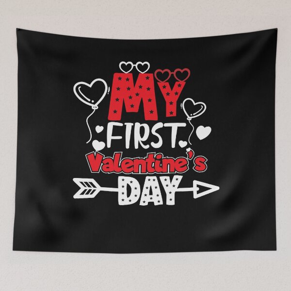 Item preview, my first valentine's day  designed and sold by lelixart.