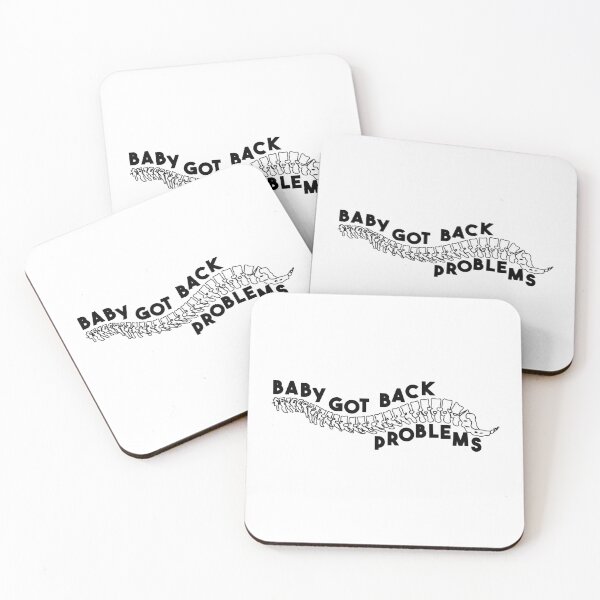 Item preview, baby got back problems designed and sold by Spread Me! Stickers, Pins, and Designs.