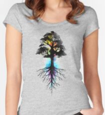 Natural Source Women's Fitted Scoop T-Shirt