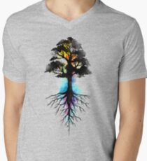 Natural Source Men's V-Neck T-Shirt