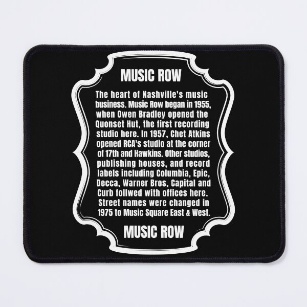 Item preview, Music Row | Nashville | Music City | Designs by derickquince designed and sold by DerickQuince.