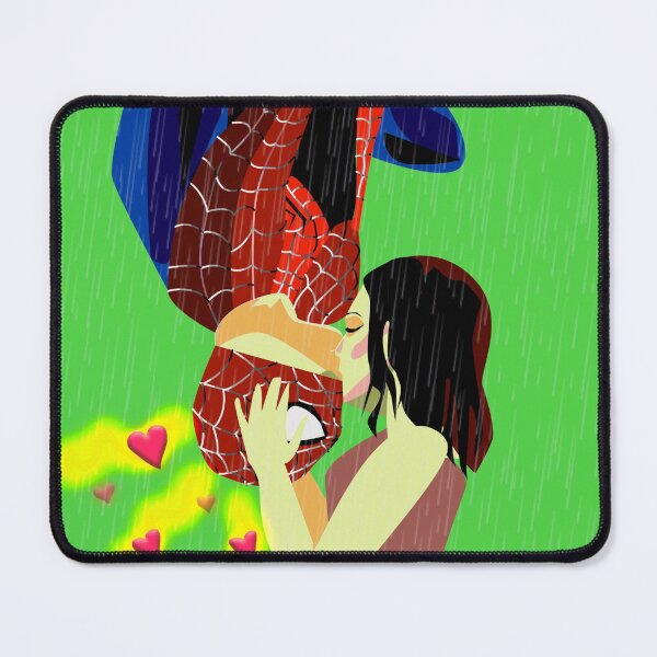 Item preview, VALENTINES SPIDEY KISS GREEN BACKGROUND designed and sold by lululsq.
