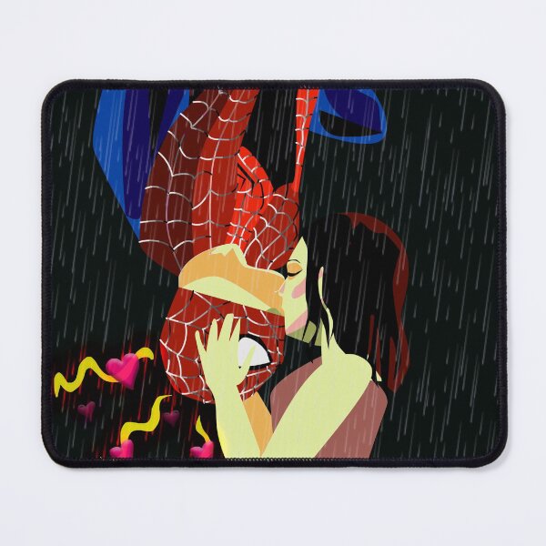 Item preview, VALENTINES SPIDEY KISS BLACK BACKGROUND designed and sold by lululsq.