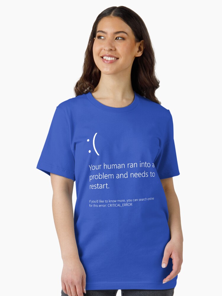 Thumbnail 1 of 7, Essential T-Shirt, Blue Screen of Death designed and sold by mcost45.
