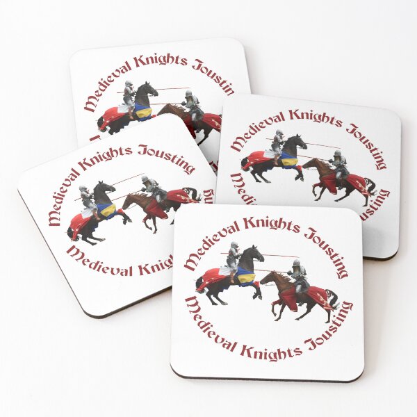 Item preview, Medieval Jousting Tournament Horses and Knights        designed and sold by joseech.
