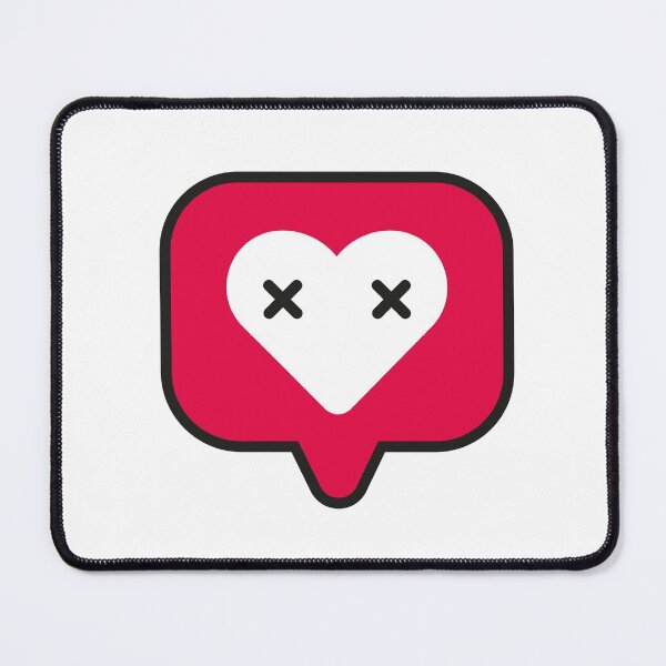 Item preview, a white heart inside pink color designed and sold by ISAKU-DSGN.