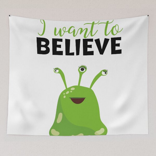 Item preview, I want to believe designed and sold by theluckstore.