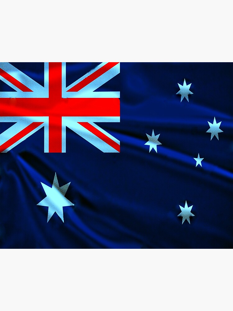 the-australian-flag-poster-for-sale-by-sabrinchd-redbubble