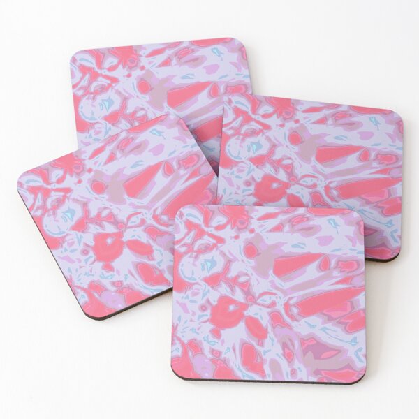 Item preview, Pink Watercolor Marble Abstract Pattern Contemporary Art Trendy designed and sold by Ankerd.