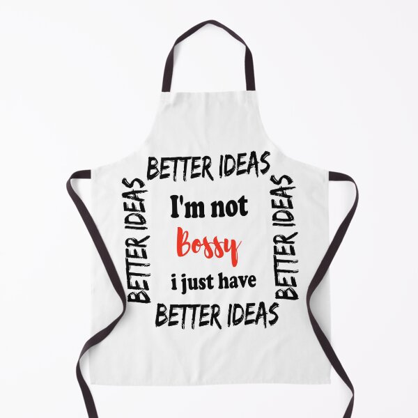 Item preview, I'm not bossy i just have better ideas, Funny Shirt, Funny Saying Shirt, Shirt With Saying, Sarcasm Quotes Tee, Humorous T Shirt, Funny Women Shirt, Have Btter Ideas, Sarcastic designed and sold by justbesmart11.