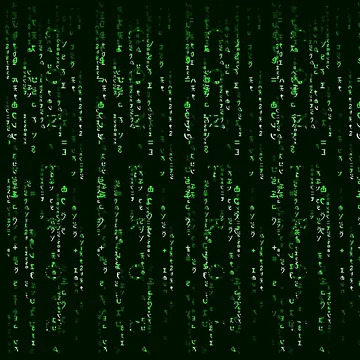 Artwork thumbnail, The Matrix Code by MarkArtDesignUK