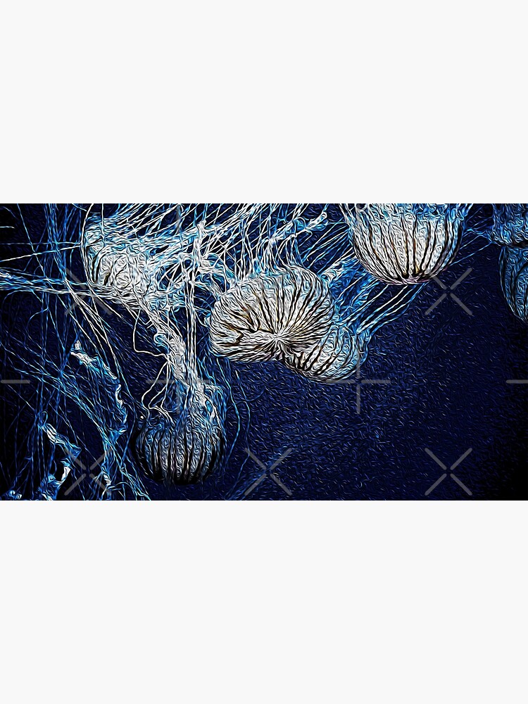 Giant Jellyfish Poster For Sale By Rgpresdiffart Redbubble