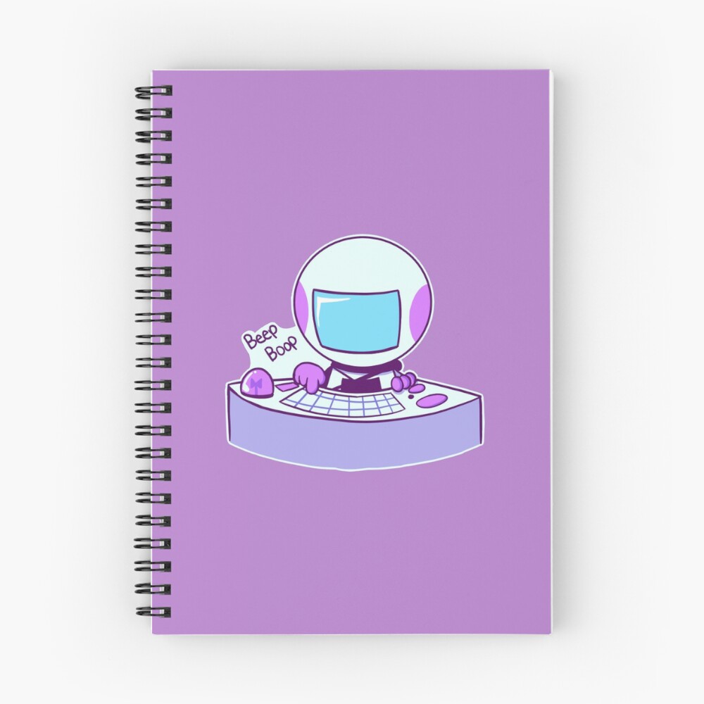 Item preview, Spiral Notebook designed and sold by archerinspace.