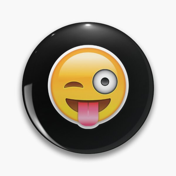 Item preview, Winking Eye With Stuck-out Tongue Emoji designed and sold by osnapitzmiriam.
