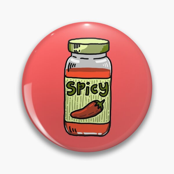 Item preview, Spicy Spice Jar designed and sold by NiceButton.