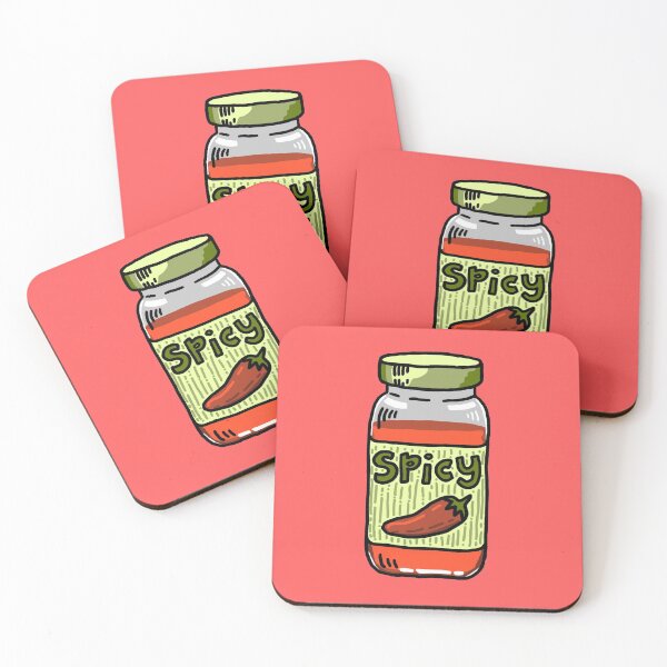 Item preview, Spicy Spice Jar designed and sold by NiceButton.