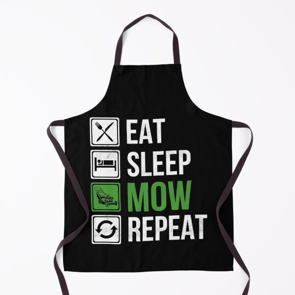 Item preview, Eat Sleep Mow Repeat Lawn Mowing Caretaker designed and sold by Artee79.