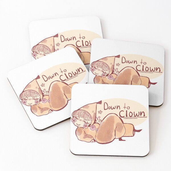 Item preview, Down To Clown Banana Clowncore Sticker  designed and sold by PJayScribbles.