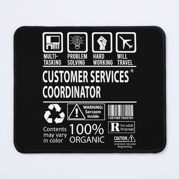 Item preview, Customer Services Coordinator T Shirt - MultiTasking Certified Job Gift Item Tee designed and sold by oslandefren.