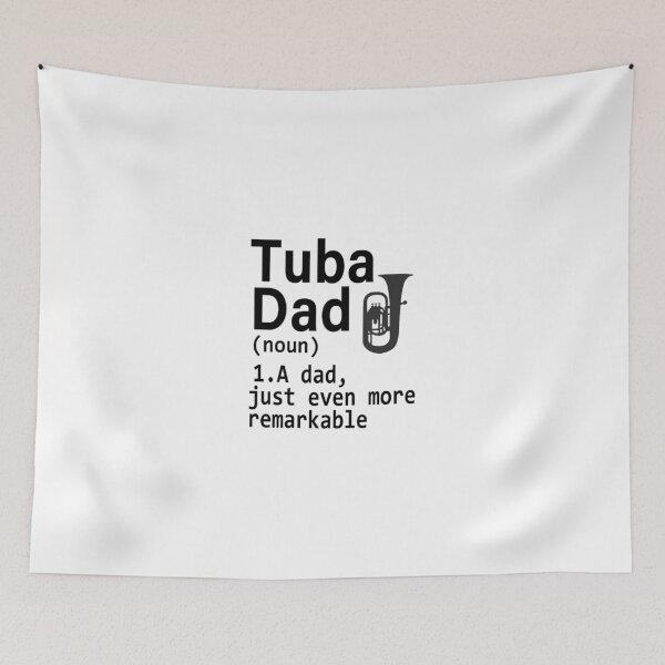 Item preview, Tuba dad player  I Destroy Silence Birthday Gifts Tubaist Funny Musician  Band Gift  Funny Rude Offensive saying, designed and sold by joygift369.