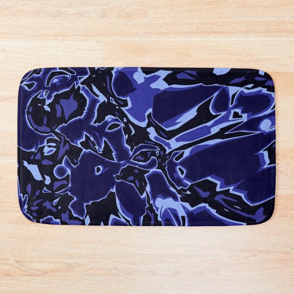 Item preview, Water Blue Marble Stains Abstract Pattern Contemporary Art designed and sold by Ankerd.