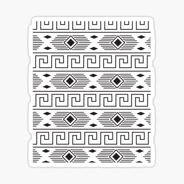 Item preview, Indigenous style pattern designed and sold by BullishGraphics.