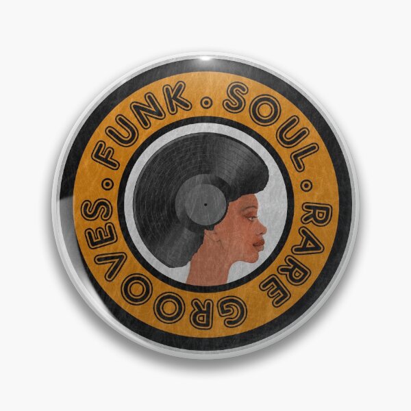 Item preview, Funk, Soul, Rare Grooves Afro Vintage Faded Vinyl Design designed and sold by BreathingBricks.