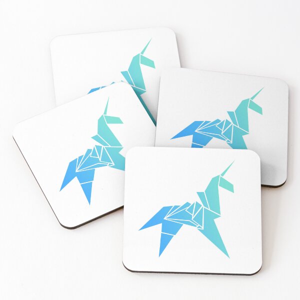 Item preview, Copy of blade runner unicorn in neon blue  designed and sold by Platform11west.