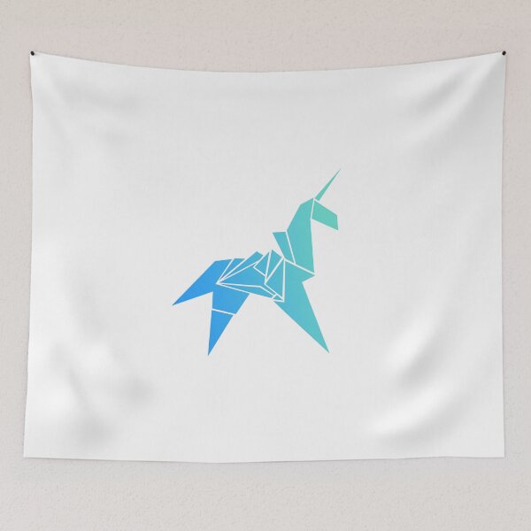 Item preview, Copy of blade runner unicorn in neon blue  designed and sold by Platform11west.
