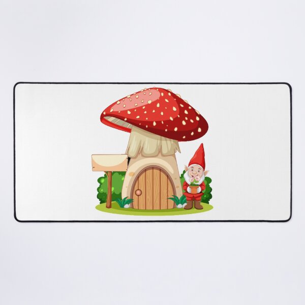 Item preview, Gnomes ,Mushroom House,Cartoon designed and sold by CartoonTshirtD.