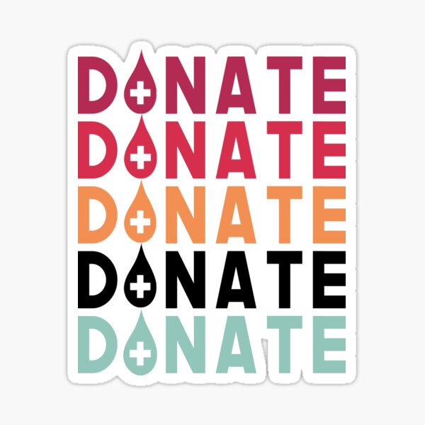 Item preview, Donate Blood Motivation - Blood Donation designed and sold by Masaw.