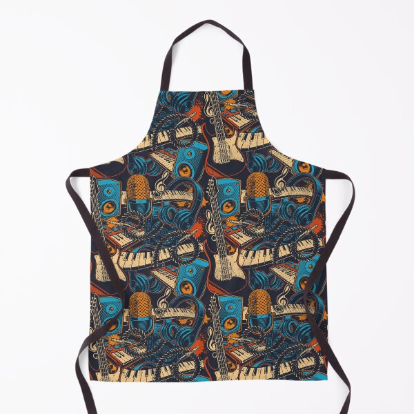 Item preview, Musical Instrument Music Pattern designed and sold by WilliamsonMedia.