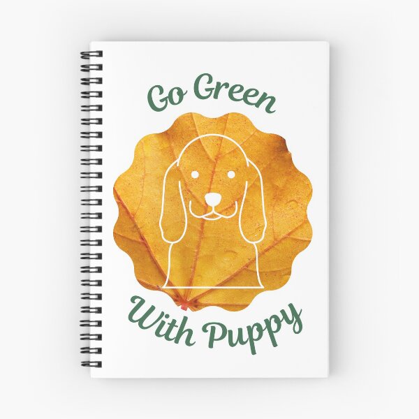 Item preview, Go Green With Puppy designed and sold by kucingmaikan.