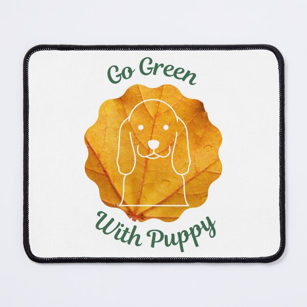 Item preview, Go Green With Puppy designed and sold by kucingmaikan.