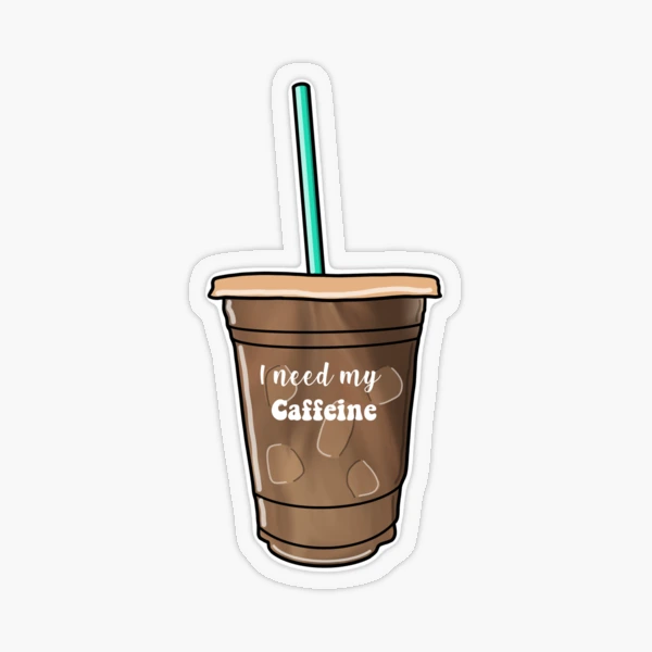 Vsco Starbucks iced drinks sticker pack  Sticker for Sale by