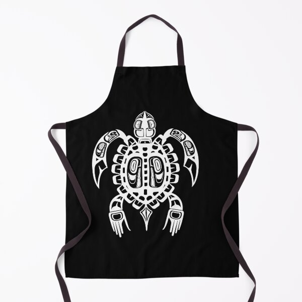 Item preview, White Turtle native formline design designed and sold by cascadiadesigns.