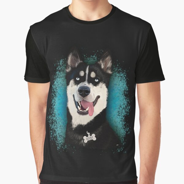 Sled Dog Siberian Husky T-Shirt Wanderlust Explore More Tee Hiking with Dog Shirt Gift for Camping Lover Grey Husky Great Outdoors Shirt