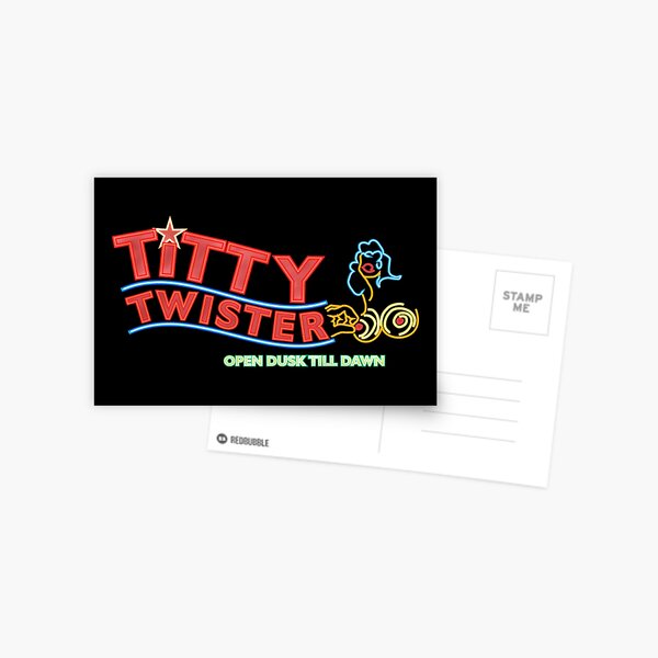 Titty Twister Club From Dusk Till Dawn Postcard