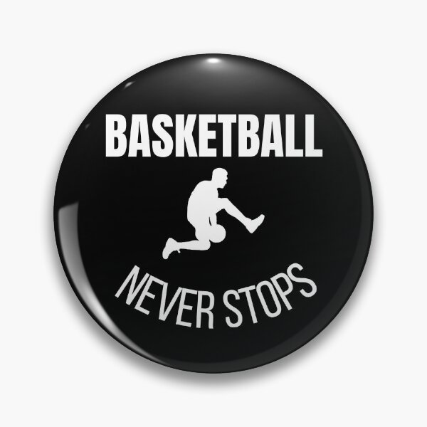 Item preview, basketball never stops designed and sold by travelnerd.