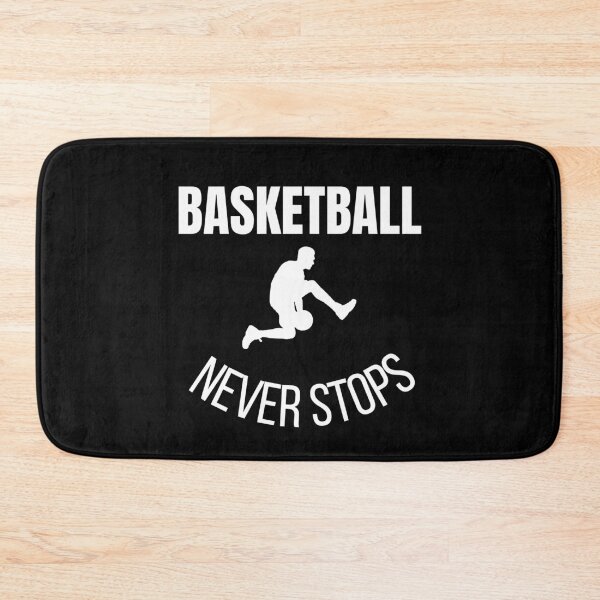 Item preview, basketball never stops designed and sold by travelnerd.