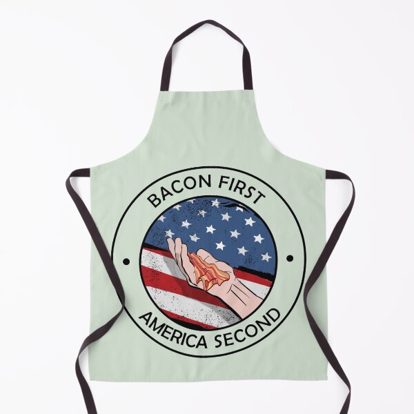 Item preview, Bacon First America Second, Perfect 4th of July Quotes 2022 designed and sold by Artsy Fun.