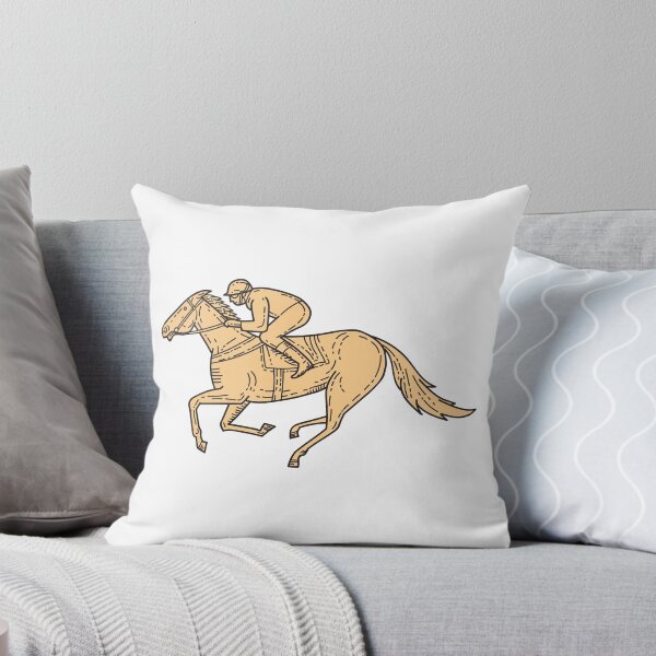 Item preview, Jockey Horse Racing Side Mono Line designed and sold by patrimonio.