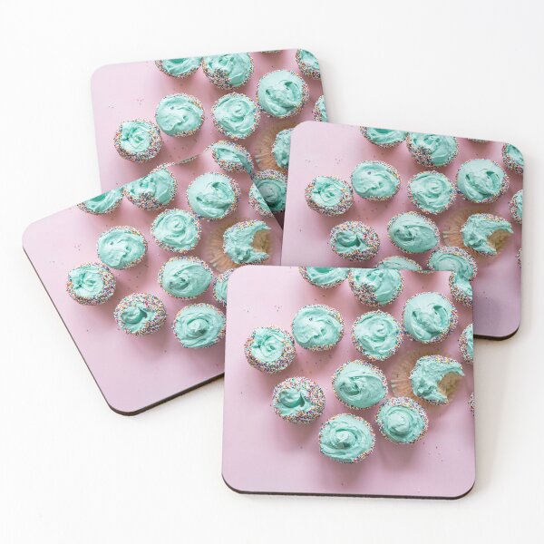 Item preview, Pastel Blue Cupcakes designed and sold by newburyboutique.